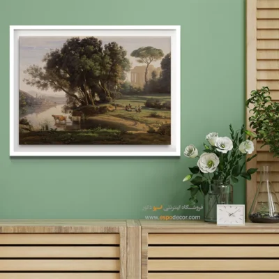 خرید نقاشی سبک هنر رنگارنگ - تابلو نقاشی های معروف - اسپو دکور