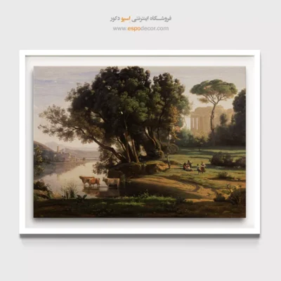 خرید نقاشی سبک هنر رنگارنگ - تابلو نقاشی های معروف - اسپو دکور