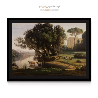 خرید نقاشی سبک هنر رنگارنگ - تابلو نقاشی های معروف - اسپو دکور