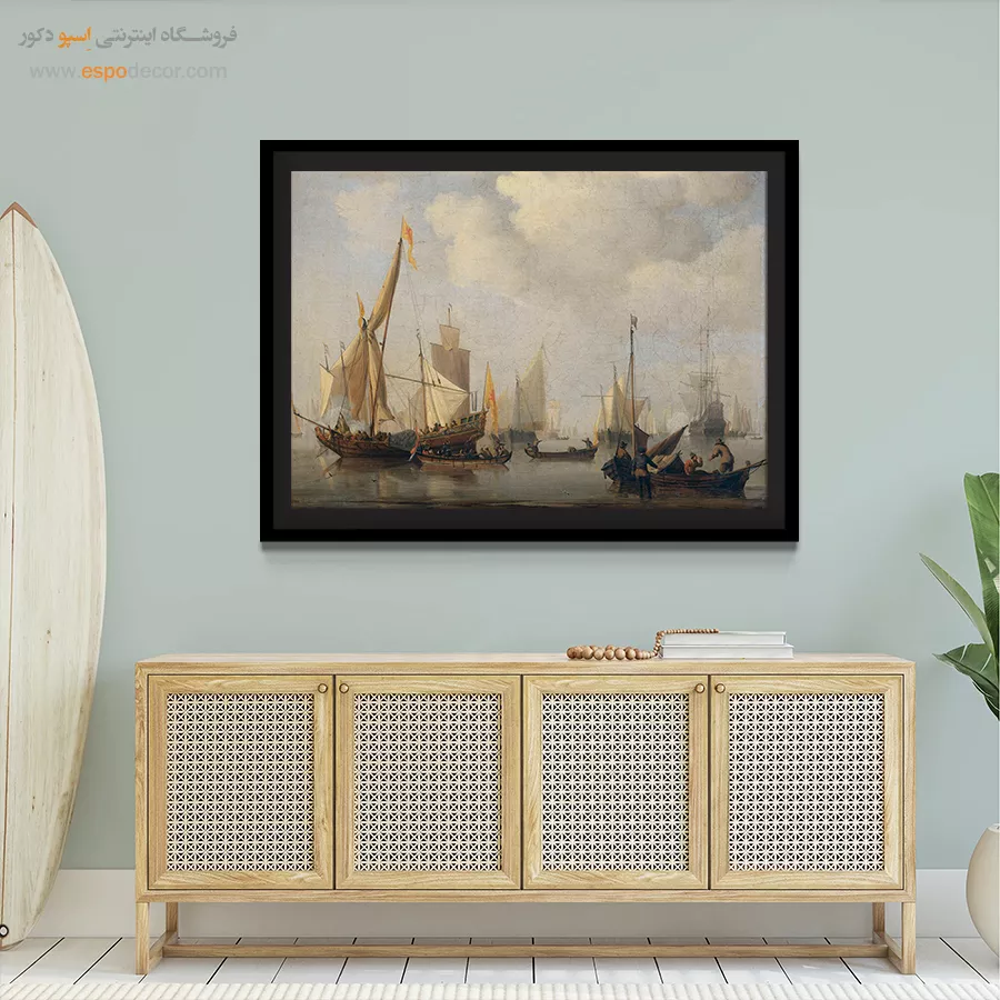 نقاشی سبک نقاشی انتزاعی معاصر - تابلو نقاشی های معروف - اسپو دکور