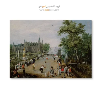 نقاشی سبک منظره شهری