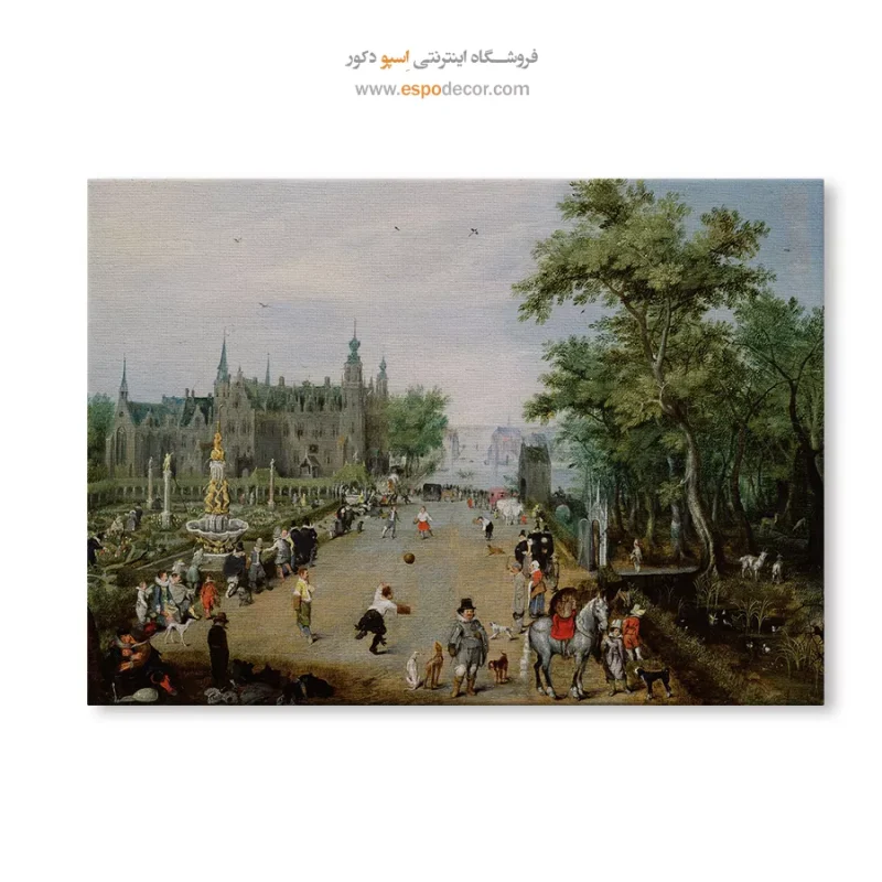 نقاشی سبک منظره شهری