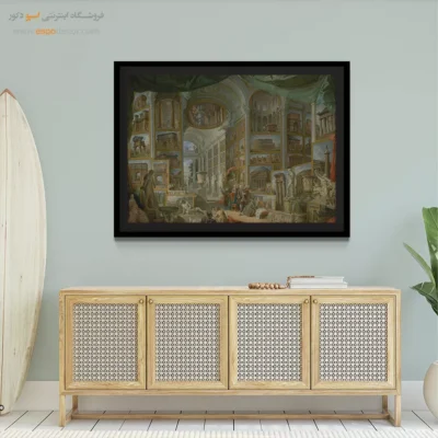 نقاشی سبک خوشنویسی اسلامی - تابلو نقاشی های معروف - اسپو دکور