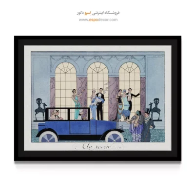 نقاشی سبک معماری - تابلو نقاشی های معروف - اسپو دکور