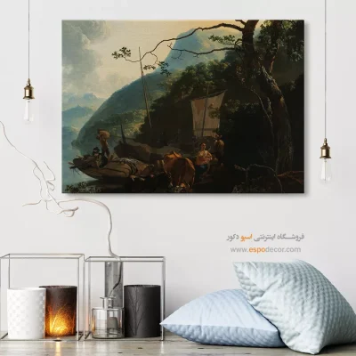 تابلو نقاشی های معروف - نقاشی سبک درختان و گل‌ها - اسپو دکور