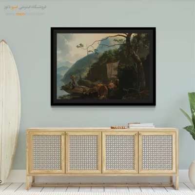 نقاشی سبک درختان و گل‌ها - تابلو نقاشی های معروف - اسپو دکور