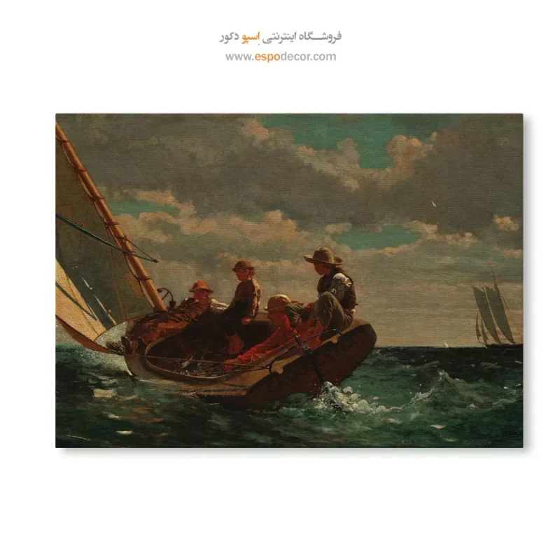 نقاشی سبک منظره بهاری