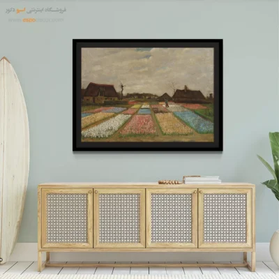 نقاشی سبک منظره روستایی - تابلو نقاشی های معروف - اسپو دکور