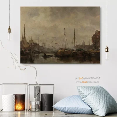 تابلو نقاشی های معروف - نقاشی سبک گرافیکی - اسپو دکور