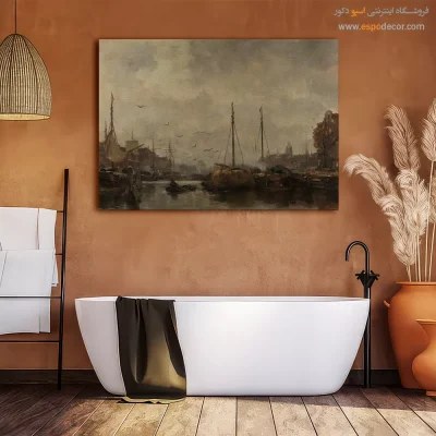 تابلو نقاشی های معروف - نقاشی سبک گرافیکی - اسپو دکور