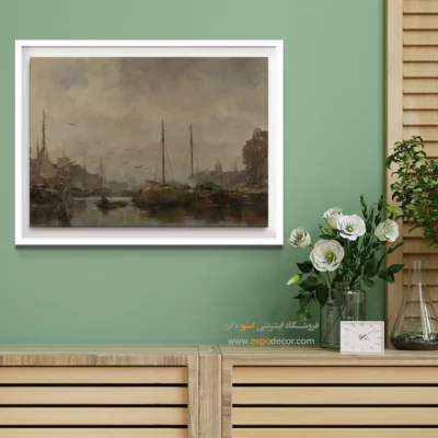 نقاشی سبک گرافیکی - تابلو نقاشی های معروف - اسپو دکور