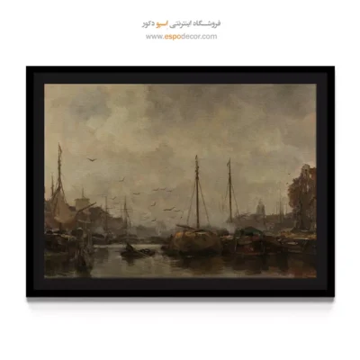 نقاشی سبک گرافیکی - تابلو نقاشی های معروف - اسپو دکور