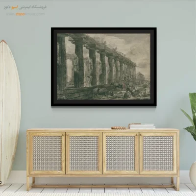 نقاشی سبک کلاژ عکس - تابلو نقاشی های معروف - اسپو دکور