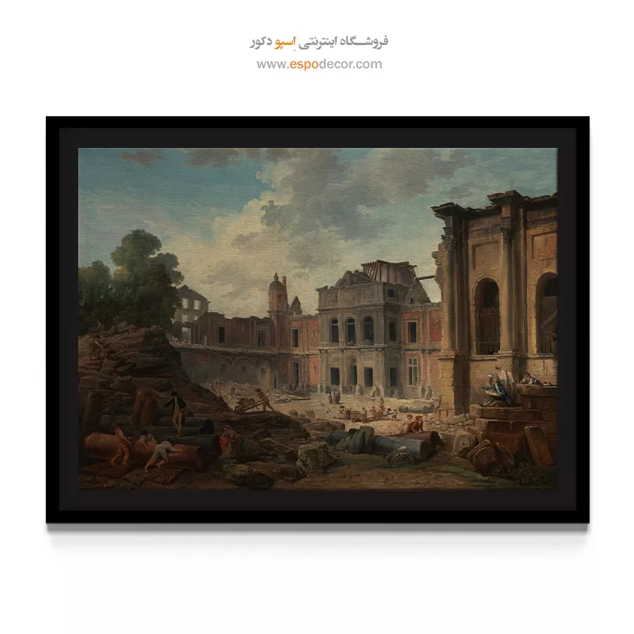 نقاشی سبک خلاقانه - تابلو نقاشی های معروف - اسپو دکور