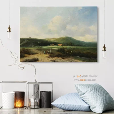 تابلو نقاشی های معروف - نقاشی سبک سایه روشن - اسپو دکور