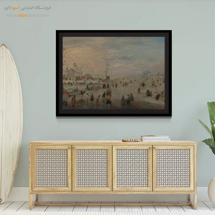 نقاشی سبک نقاشی ترکیبی - تابلو نقاشی های معروف - اسپو دکور