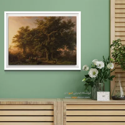 نقاشی سبک نقاشی شیشه‌ای - تابلو نقاشی های معروف - اسپو دکور