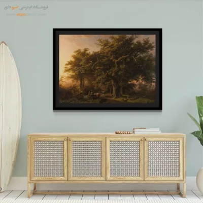 نقاشی سبک نقاشی شیشه‌ای - تابلو نقاشی های معروف - اسپو دکور