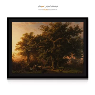 نقاشی سبک نقاشی شیشه‌ای - تابلو نقاشی های معروف - اسپو دکور