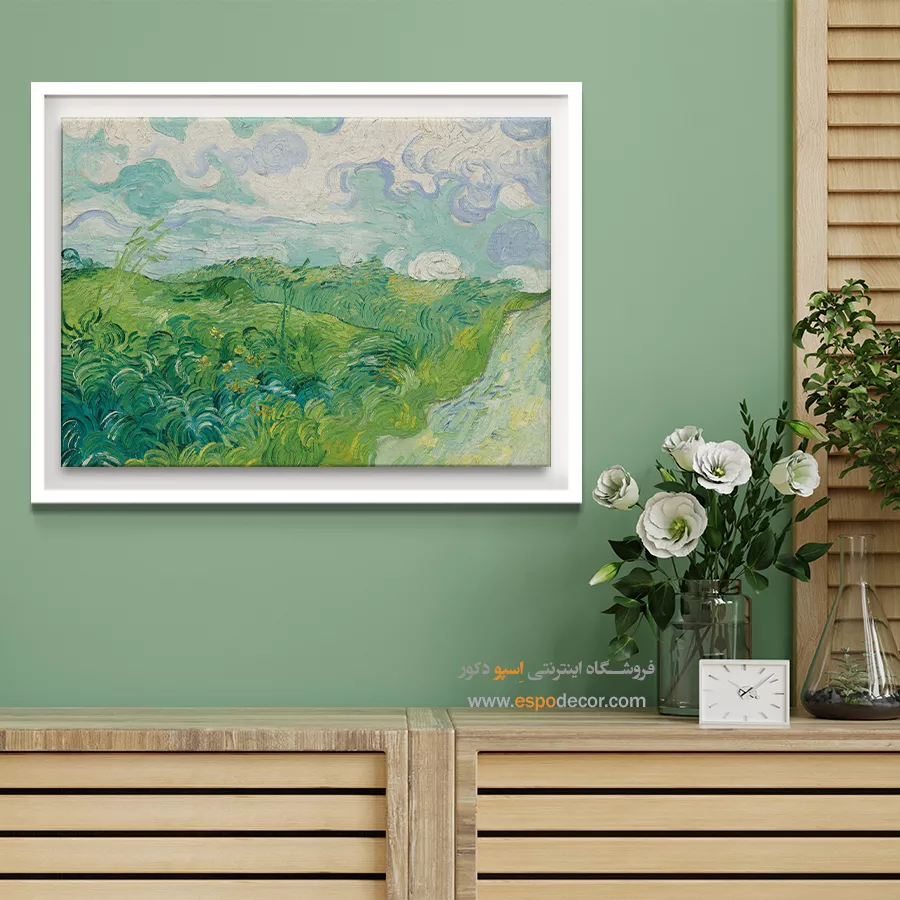 نقاشی سبک نقاشی انتزاعی زنده - تابلو نقاشی های معروف - اسپو دکور