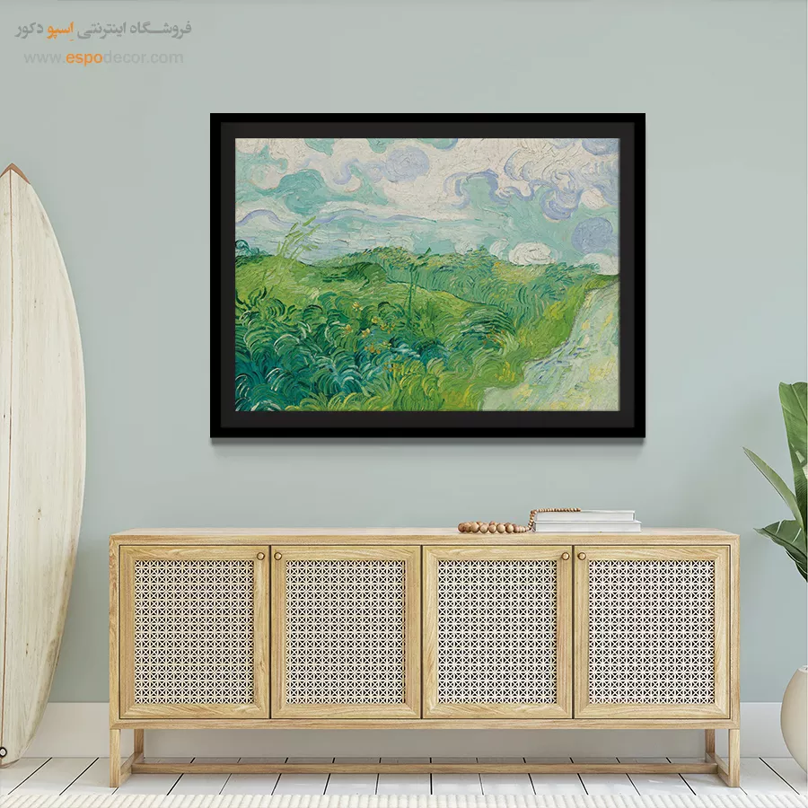 نقاشی سبک نقاشی انتزاعی زنده - تابلو نقاشی های معروف - اسپو دکور