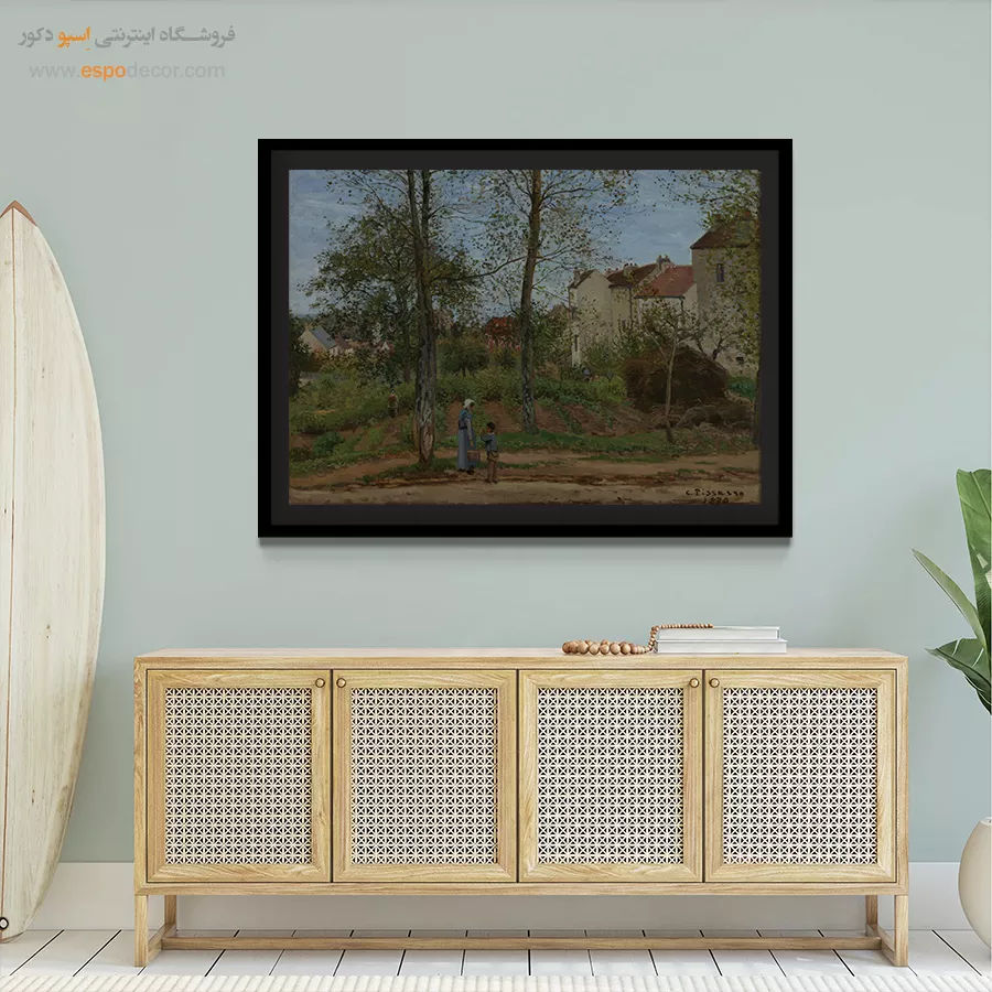 خرید نقاشی سبک نقاشی زنده مدرن - تابلو نقاشی های معروف - اسپو دکور