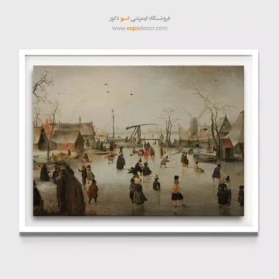 خرید نقاشی سبک نقاشی دیجیتال مدرن - تابلو نقاشی های معروف - اسپو دکور