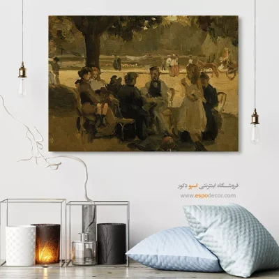 تابلو نقاشی های معروف - خرید نقاشی سبک نقاشی عاشقانه - اسپو دکور