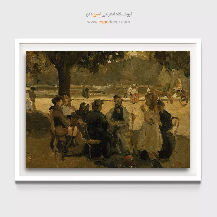 خرید نقاشی سبک نقاشی عاشقانه - تابلو نقاشی های معروف - اسپو دکور