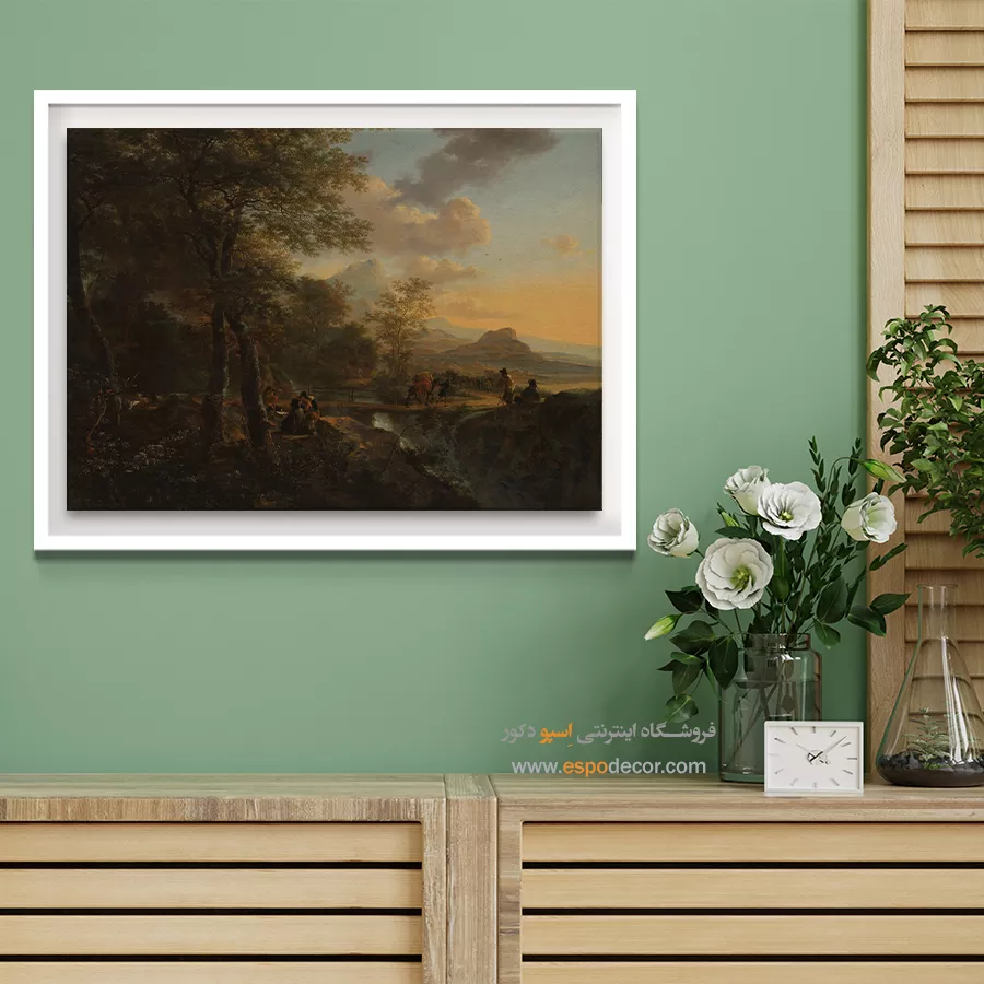 خرید نقاشی سبک نقاشی کلاسیک مدرن - تابلو نقاشی های معروف - اسپو دکور