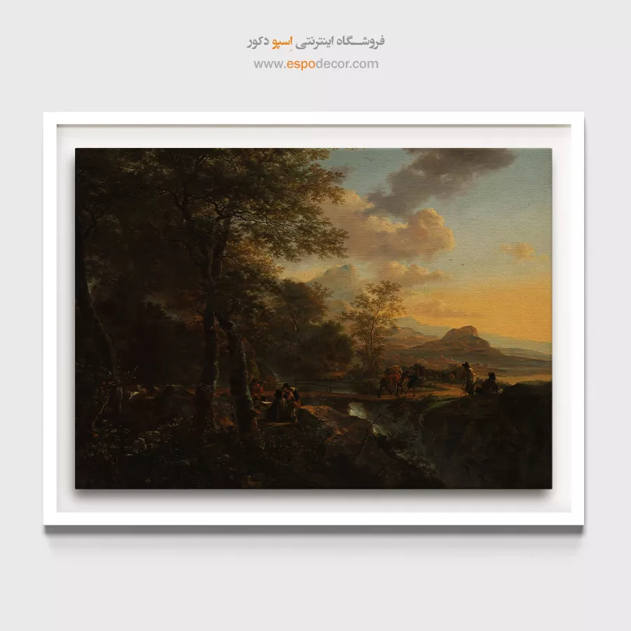 خرید نقاشی سبک نقاشی کلاسیک مدرن - تابلو نقاشی های معروف - اسپو دکور