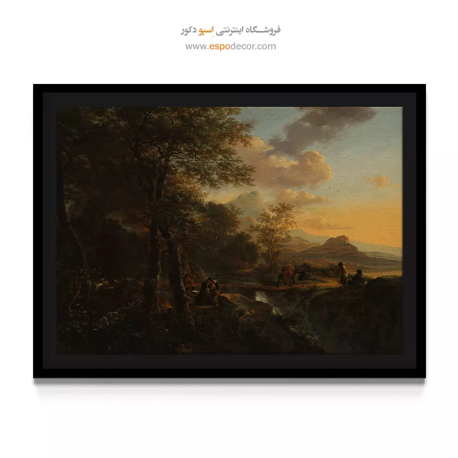 خرید نقاشی سبک نقاشی کلاسیک مدرن - تابلو نقاشی های معروف - اسپو دکور