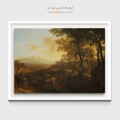 خرید نقاشی سبک نقاشی نورپردازی طبیعی - تابلو نقاشی های معروف - اسپو دکور