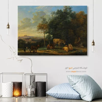 تابلو نقاشی های معروف - خرید تابلو نقاشی کلاسیک ایتالیایی - اسپو دکور