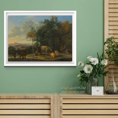 خرید تابلو نقاشی کلاسیک ایتالیایی - تابلو نقاشی های معروف - اسپو دکور