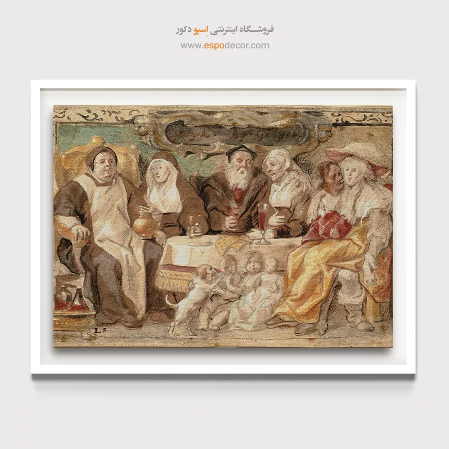 تابلو نقاشی سبک امپرسیونیسم - تابلو نقاشی های معروف - اسپو دکور