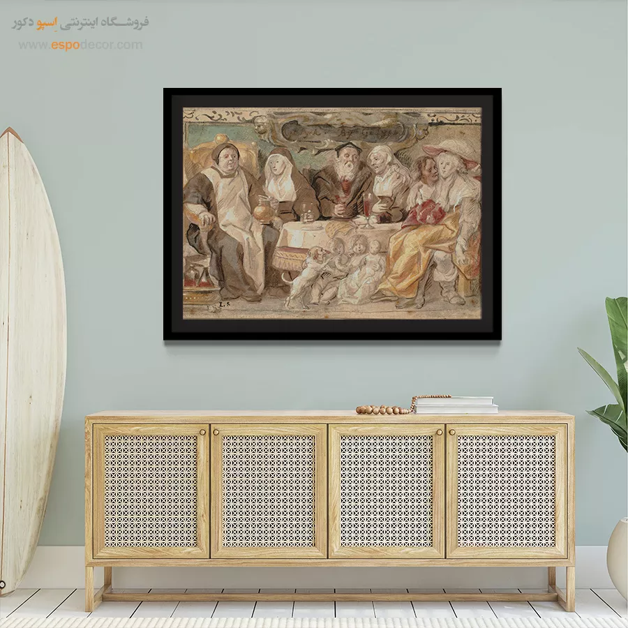 تابلو نقاشی سبک امپرسیونیسم - تابلو نقاشی های معروف - اسپو دکور