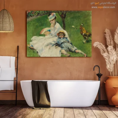 تابلو نقاشی های معروف - تابلو نقاشی قدیمی از طبیعت - اسپو دکور