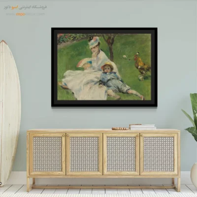 تابلو نقاشی قدیمی از طبیعت - تابلو نقاشی های معروف - اسپو دکور