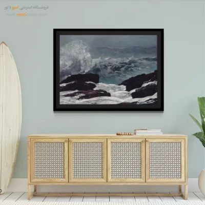 تابلو نقاشی قدیمی گلها - تابلو نقاشی های معروف - اسپو دکور