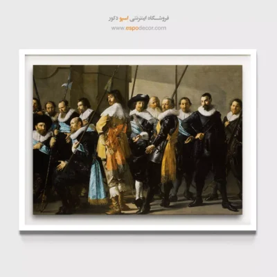 تابلو نقاشی قدیمی چهره - تابلو نقاشی های معروف - اسپو دکور