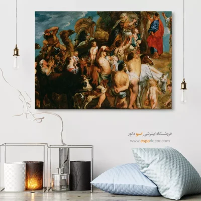تابلو نقاشی های معروف - خرید تابلو نقاشی قدیمی جوهری - اسپو دکور