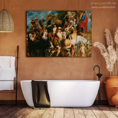 تابلو نقاشی های معروف - خرید تابلو نقاشی قدیمی جوهری - اسپو دکور