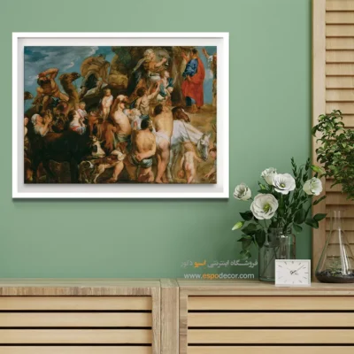 خرید تابلو نقاشی قدیمی جوهری - تابلو نقاشی های معروف - اسپو دکور