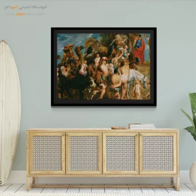 خرید تابلو نقاشی قدیمی جوهری - تابلو نقاشی های معروف - اسپو دکور