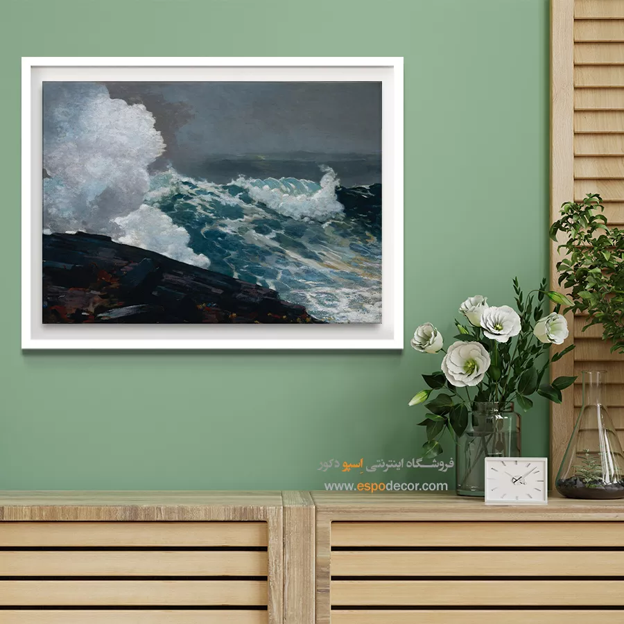 خرید تابلو نقاشی کلاسیک آمریکایی - تابلو نقاشی های معروف - اسپو دکور