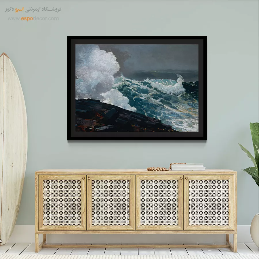 خرید تابلو نقاشی کلاسیک آمریکایی - تابلو نقاشی های معروف - اسپو دکور