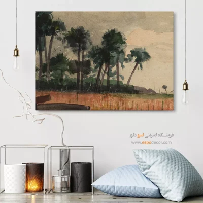 تابلو نقاشی های معروف - خرید تابلو نقاشی قدیمی سنتی ایرانی - اسپو دکور