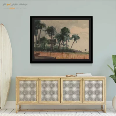 خرید تابلو نقاشی قدیمی سنتی ایرانی - تابلو نقاشی های معروف - اسپو دکور