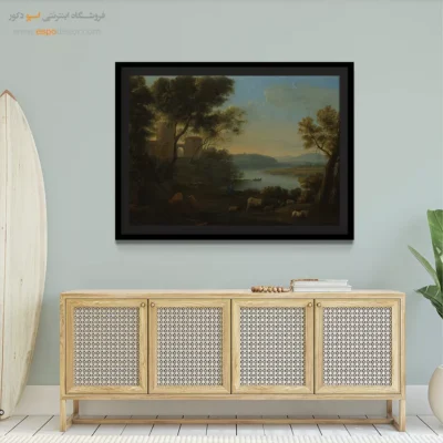 خرید تابلو نقاشی قدیمی خاور دور - تابلو نقاشی های معروف - اسپو دکور